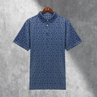 Plus Size Men's Clothing Short Sleeve Summer New Printed Quick-dry Casual Men's T-shirt