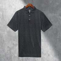 Plus Size Men's Clothing Short Sleeve Summer New Printed Quick-dry Casual Men's T-shirt