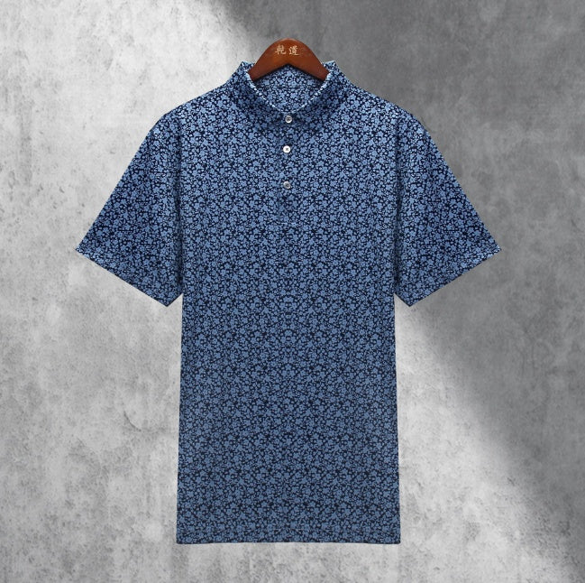 Plus Size Men's Clothing Short Sleeve Summer New Printed Quick-dry Casual Men's T-shirt