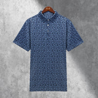 Plus Size Men's Clothing Short Sleeve Summer New Printed Quick-dry Casual Men's T-shirt
